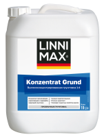 Грунтовка-концентрат водно-дисперсионная LINNIMAX Konzentrat Grund (1:4) / Концентрат Грунт 10 л