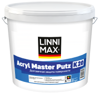 Штукатурка декоративная акриловая для внутренних и наружных работ LINNIMAX Acryl Master Putz  25кг