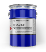 Грунт-эмаль "Rem-Zink 7606" цинконаполненная однокомпонентная 25 кг