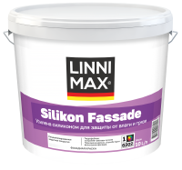 Краска силикон модифицированная для наружных работ LINNIMAX Silikon Fassade матовая