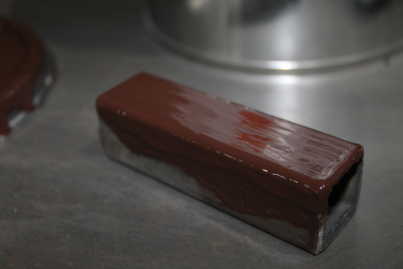 Грунт-эмаль АС-1607 "Рем-Люкс" матовая по металлу с цинком (коричневый шоколадный RAL 8017, 5 кг)