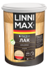 Лак акриловый LINNIMAX Аква Лак для дерева (прозрачный, 0.9 л, Глянец)