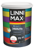 Эмаль акриловая LINNIMAX Аква Эмаль универсальная (белый, 0.9 л, 1 Глянец)