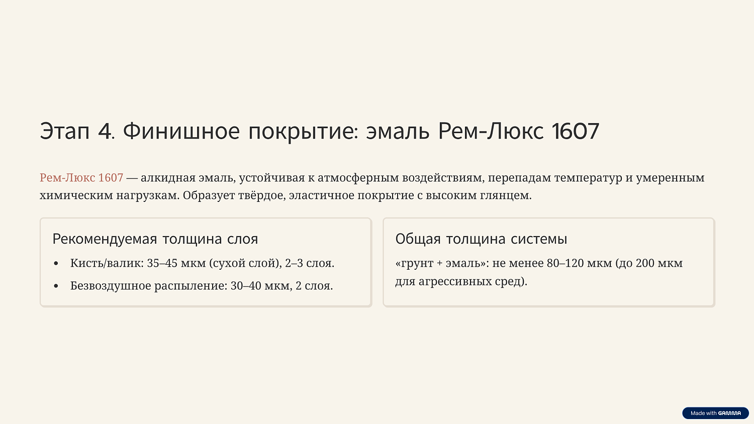 Подготовка металла перед покраской: технология нанесения грунт-эмали Рем-Люкс 1607 и грунта АС-0605, толщина слоя и расход