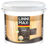 Лак акриловый LINNIMAX Аква Лак для дерева (прозрачный, 9 л, Матовый)