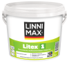 LINNIMAX LITEX 1 краска для стен и потолков водно-дисперсионная для внутренних работ матовая (колеруемая, 2.35 л, 3)