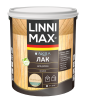 Лак акриловый LINNIMAX Аква Лак для дерева (прозрачный, 2.5 л, Матовый)