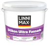 Краска силиконовая для наружных работ LINNIMAX Silikon Ultra Fassade матовая (белый, 9 л, 1)