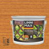 Лессирующий антисептик LINNIMAX Лазурь-гель для дерева (тиковое дерево, 2.5 л)