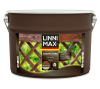 Лессирующий антисептик LINNIMAX Лазурь-гель для дерева (палисандр, 9 л)